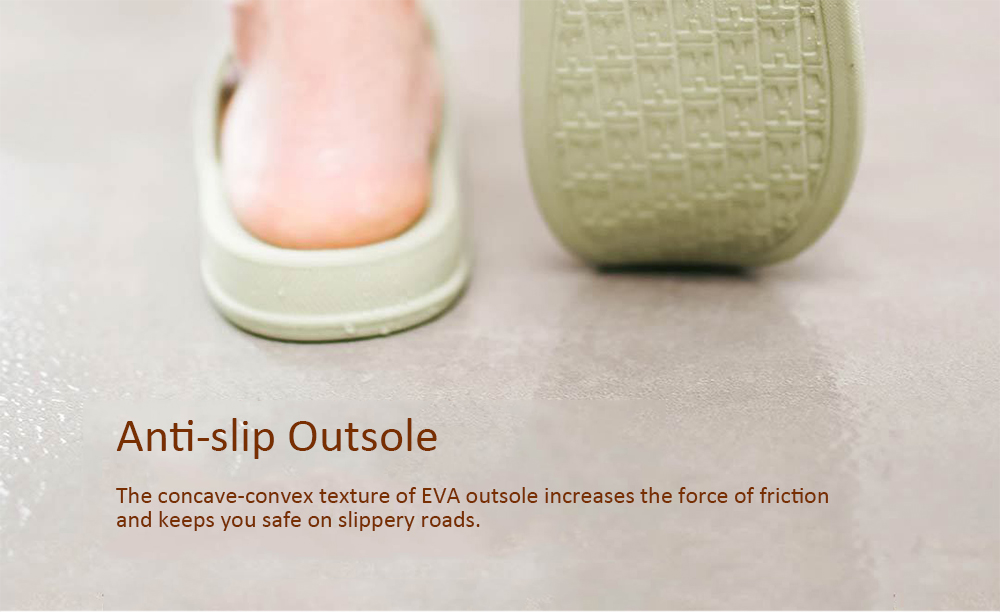 One Cloud Soft Anti-slip Antibacterial Massage Slippers for Bathroom Home