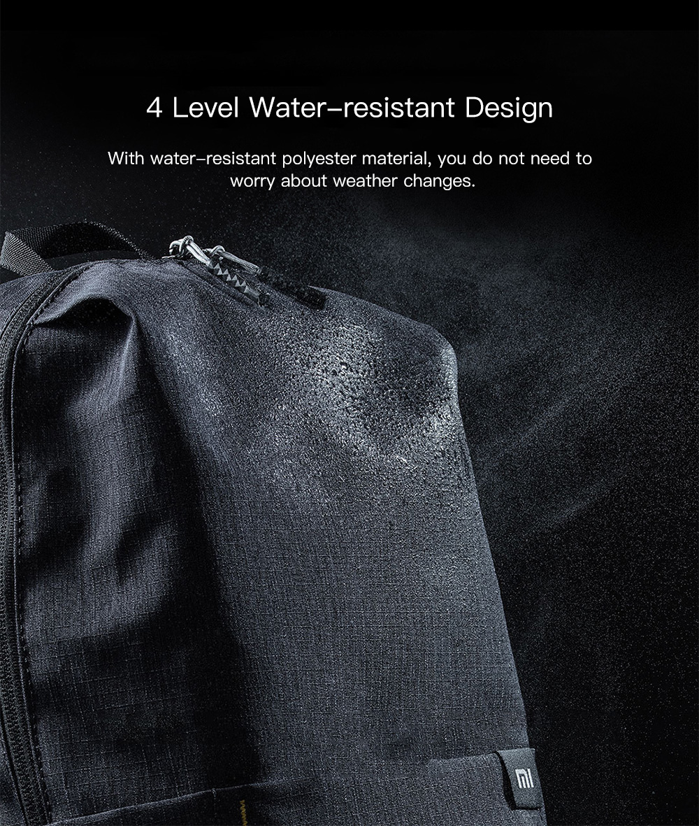 Xiaomi Solid Color Lightweight Water-resistant Backpack